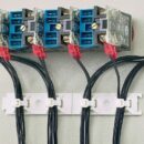 Panduit ABMQS-A-C Multiple Bridge Cable Tie Mount, Adhesive