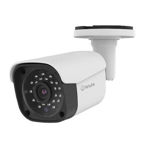 Hanwha ACO-6020R Wisenet Series 2MP IR Bullet Camera, 3.6mm Fixed Focal Lens, IP67, IK10, White