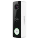 Alarm.com ADC-VDB750 2MP Wi-Fi Video Doorbell Camera, Black and White