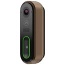 Alarm.com ADC-VDB770-BZ Design Studio Series Touchless Video Doorbell Camera with Expansive 150° Vertical FOV, Two-Way Audio, Full HD, HDR and IR Night Vision, Bronze