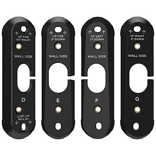 Alarm.com ADC-VDBA-WMK Wedge Mounting Kit with Mounting Brackets for ADC-VDB770 Doorbell Camera