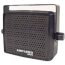 Speco AES4 10W Amplified Deluxe Professional Communications Speaker, Ohms, 12VDC Input, Black