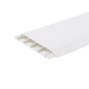 Panduit AFR4BCIW6 Surface / Above Floor Raceway Base and Cover, 6', Office White