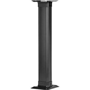 Panduit AFR4TBLGBL Above Floor Raceway Table Leg Fitting, Black