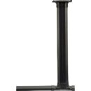 Panduit AFR4TBLGBL Above Floor Raceway Table Leg Fitting, Black