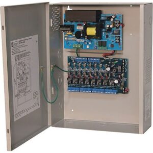 Altronix AL1012ACM220 Access Power Controller with Power Supply Charger, Fused Relay Outputs, 12VDC at 10A, FAI, 220VAC, BC400 Enclosure
