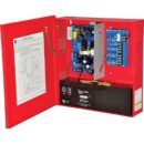 Altronix AL400ULPD4R Power Supply Charger, Fused Outputs, 12/24VDC at 4A, 115VAC, BC300 Enclosure, Red