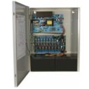 Altronix AL600ULACMCBR Access Power Controller with Power Supply Charger, PTC Class Relay Outputs, 12/24VDC at 6A, FAI, 115VAC, BC400 Enclosure, Red