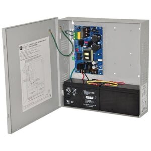 Altronix AL600ULXPD4 AL600ULX Series Power Supply Charger in Large Enclosure, PD4UL, Outputs, 12VDC or 24VDC Selectable Output