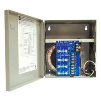 Altronix ALTV244300 CCTV Power Supply, Fused Outputs, 24/28VAC at 12.5A, 115VAC, BC100M Enclosure