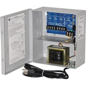 Altronix ALTV244ULCB3 CCTV Power Supply, PTC Class Outputs, 24/28VAC at 3.5A, BC100 Enclosure, Includes 3-Wire Line Cord