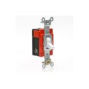 Leviton AM120-W Antimicrobial Single Pole Switch, 20A, 120-277V, White