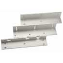 Alarm Controls AM3370 Bracket for 600 Series Single Magnetic Lock, Clear Anodized