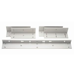 Alarm Controls AM3375 Bracket for 600 Series Double Magnetic Lock, Clear Anodized