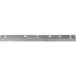 Alarm Controls AM6300 1/2" Spacer Plate for 1200LB Single Magnetic Lock, 10-1/2" 1-1/2" 1/2", Clear Anodized