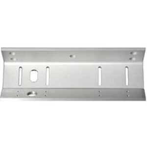 Alarm Controls AM6325 1/4" Adjustable Single Bracket for 1200 Series Single Magnetic Lock, 10-1/2" 2-5/16" 2-5/16", Clear Anodized
