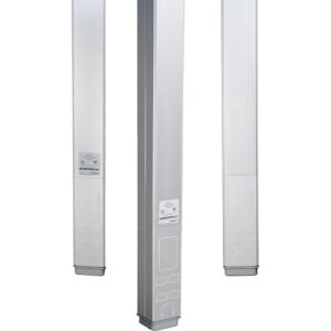 Wiremold AMTC-4 Vertical Drop Pole, Aluminum