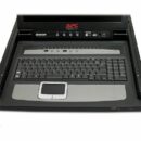 APC AP5816 17" Rack LCD Console with Integrated 16-Port Analog KVM Switch, Black