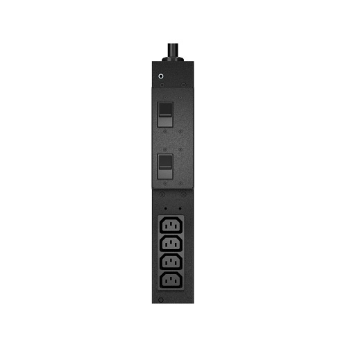 APC AP6002A NetShelter Basic Rack PDU, Half Height, 200-208V, 30A, 14-C13, 2-C19, Black