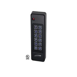 Speco AP620HA ACS Series Mullion Reader and Keypad, IP67 Compliant, Black