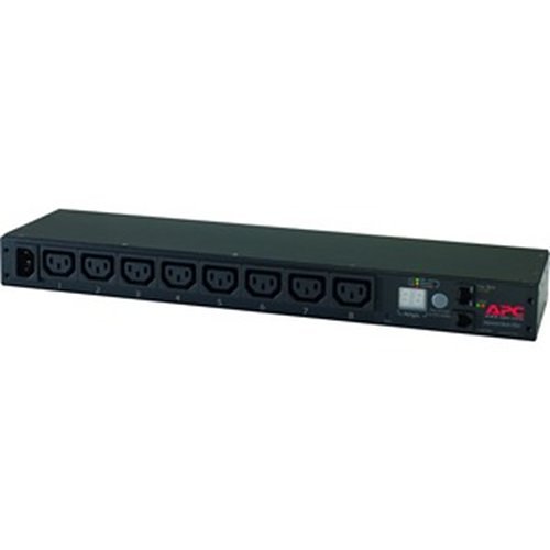 APC AP7821B Rack PDU, Metered, 1U, 16A, 208/230V, (8) C13