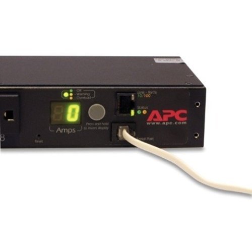 APC AP7900B Rack PDU, Switched, 1U RMS, 15A, 100/120V, NEMA 5-15 Outlets