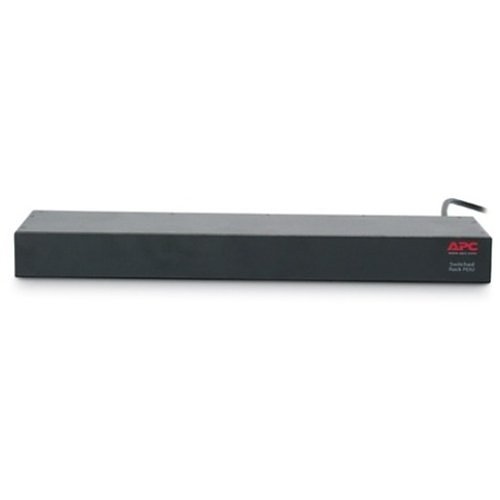 APC AP7920B NetShelter Switched Rack PDU, 1U, 1PH, 2.3 kW 230V 10A or 2.5 kW 208V 12A, C13 Outlets, C14 Cord