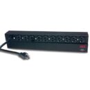 APC AP9563 Basic Rack PDU, 20A, 100/120V, 10 5-20P NEMA Outlets, 1U RMS