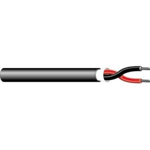 West Penn AQC225GY0500 16/2 Stranded Unshielded AQUASEAL Audio Cable, Indoor/Outdoor, CM, 500' (152.4m), Reel, Gray