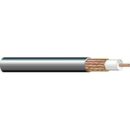 West Penn AQC815BK1000 RG-59 Coaxial Cable, 20AWG, 75Ohm Indoor/Outdoor CM, 95% Bare Copper Braid AQUASEAL, Water Blocking, 1000' (304.8m) Reel, Black