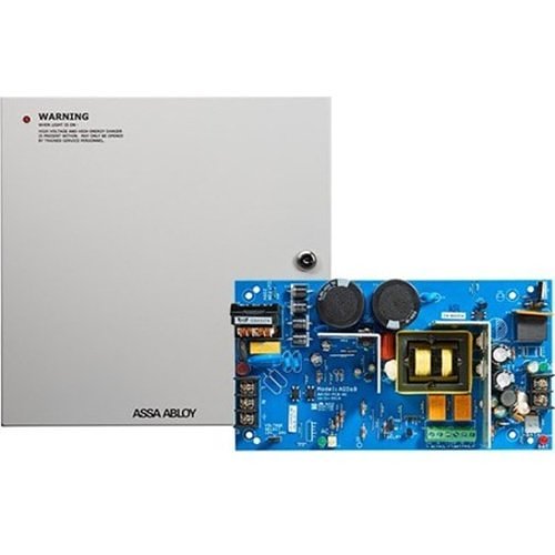 Securitron AQD6-8F2 Power Supply and Charger, Dual Voltage with Glass Fuses