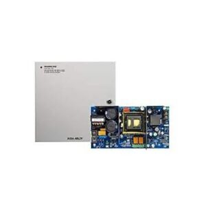 Securitron AQS2410 AQS Series Power Supply with Enclosure, 10 Amp, 24V DC, 16 Outputs, 16 Relays, Amp PTC Polyswitch, Fire Trigger