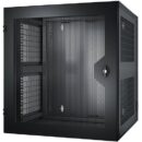 APC AR100HD NetShelter 13U Wall Mount Rack Cabinet Vented Door Double Hinged Server Depth