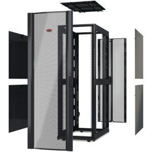 APC AR3107x610 NetShelter SX 48U 600mm Wide 1070mm Deep Enclosure, Rack Cabinet and Frame