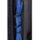 APC AR7540100 NetShelter Vertical Cable Manager Rings, 107x53x18mm, 100-Pack, Black