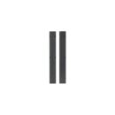 APC AR7586 NetShelter Vertical Cable Management, Hinged Covers, 750 mm, 45U, 2-Pack