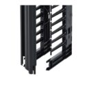 APC AR8728 Valueline, Vertical Cable Manager for and Post Racks, Single-Sided with Door