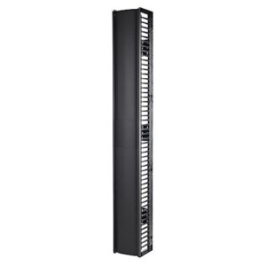 APC AR8768 Valueline, Vertical Cable Manager for and Post Racks, Single-Sided with Door