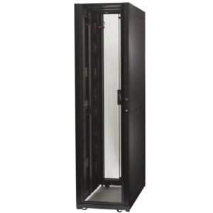 APC AR9307SP NetShelter SX, Server Rack Enclosure, 48U, High Strength, Shock Packaging, 3500 lbs, No Ramp, 2258 600 1200 mm, Black