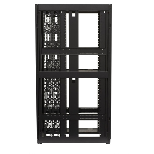 APC AR9307SP-R NetShelter SX Server Rack Enclosure with Ramp, 48U, High Strength, 3500 lbs, Black
