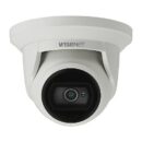 Hanwha ARK-AE44012R Kit with 1x ARN-410S-2TB Wisenet A Series 4-Channel 4K PoE with 2TB, 4x ANE-L6012R 2MP Wisenet Super-Compact IR Flateye Camera and 4x SBV-A14B Back Box, White