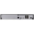 Hanwha ARN-410S Series 4-Channel Plug and Play NVR, HDD Not Included