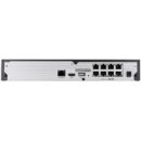 Hanwha ARN-810S A Series 8-Channel PoE NVR, 2TB HDD, Black