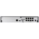 Hanwha ARN-810S Series 8-Channel 8MP Plug and Play NVR, HDD Not Included