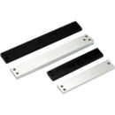 Securitron ASB-62BK 8" Aluminum Shim Bracket for Aluminum Doors M62, Black