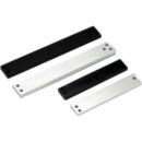 Securitron ASB-62CL 8" Aluminum Shim Bracket for Aluminum Doors M62, Clear