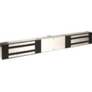 Securitron ASCWB-DM62CL 22" Combo Concrete Wood Aluminum Shim Bracket for DM62, Clear