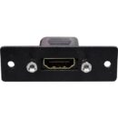 Wiremold AV3000BK HDMI Female to Female Barrel, Black