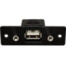 Wiremold AV4005BK USB Female to USB Female Adapter, Black