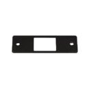 Wiremold AV9008BK AVIP Series Keystone Jack Plate, Black